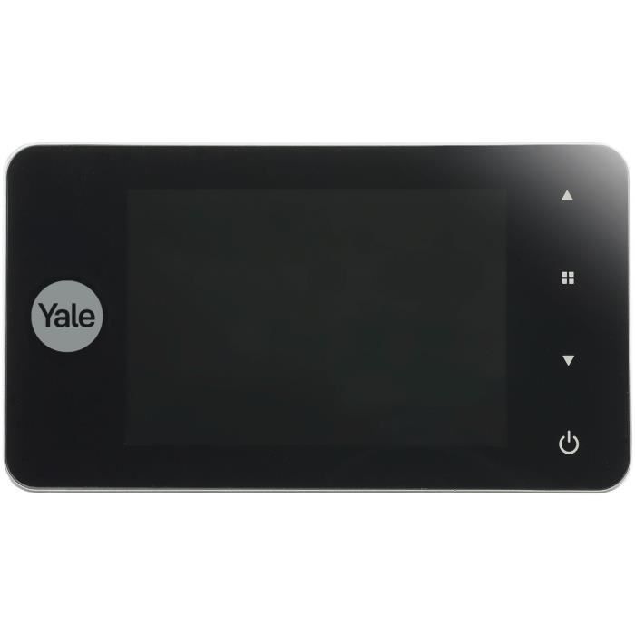 Judas numérique - YALE - DDV4500 - Enregistreur - Ecran LCD 4 - Porte Epaisseur 38-110mm - Angle Vis