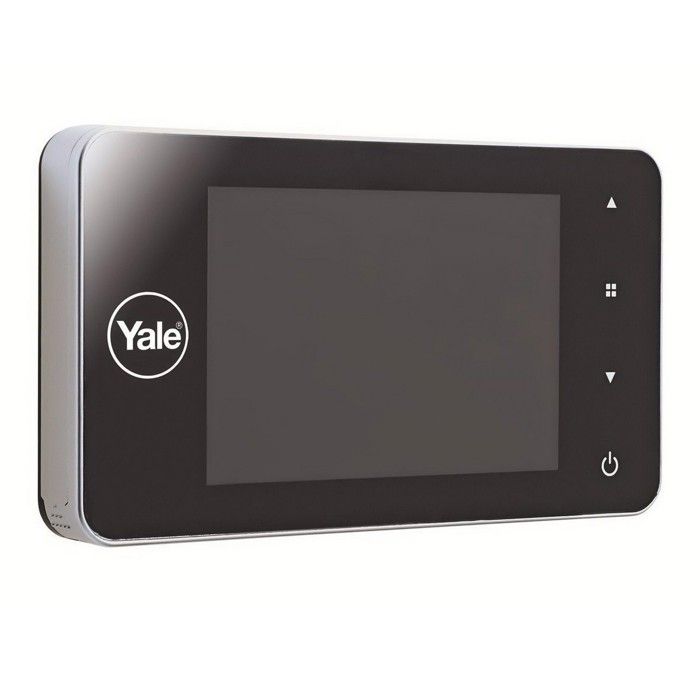 Judas numérique - YALE - DDV4500 - Enregistreur - Ecran LCD 4 - Porte Epaisseur 38-110mm - Angle Vis