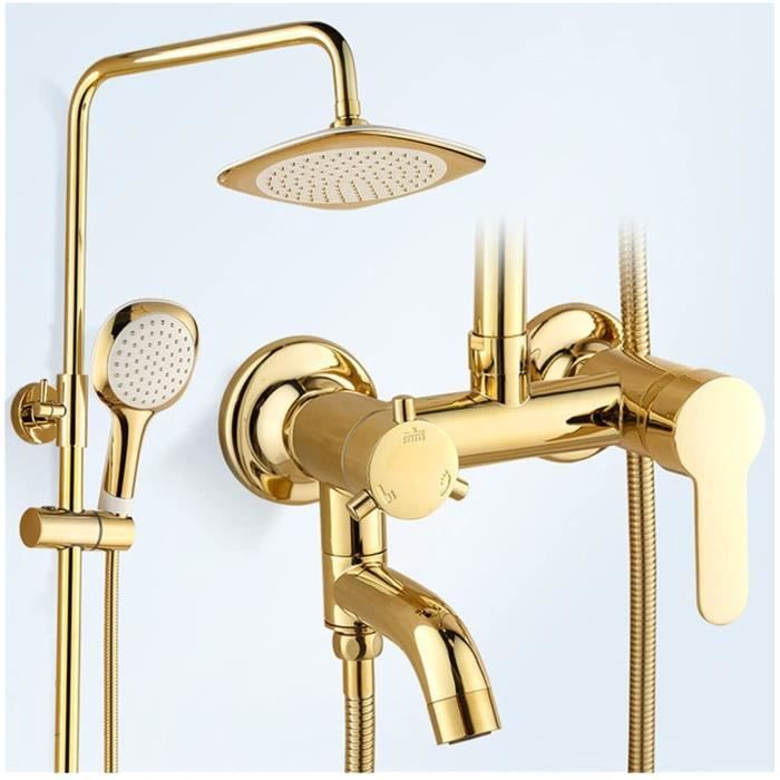 Système De Douche Acier Inoxydable 201 Doré