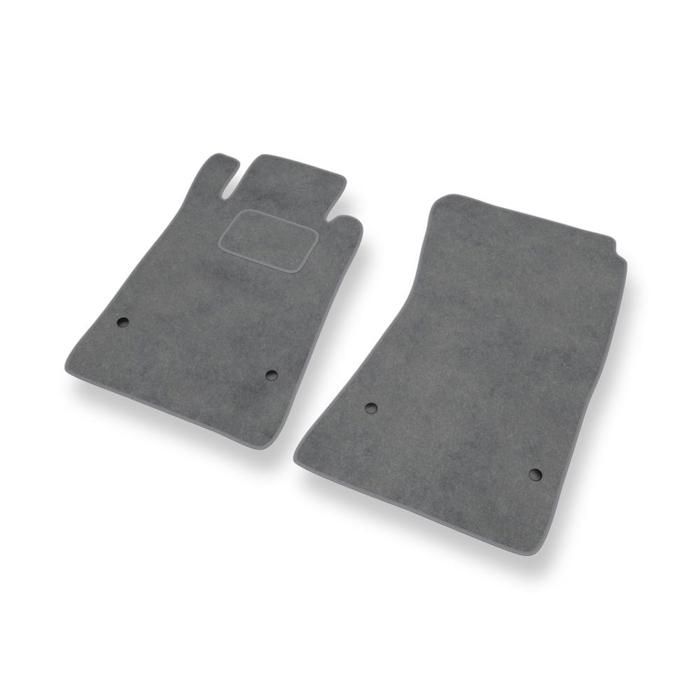 J&J AUTOMOTIVE | Logo Tapis De Sol Noir Velours Sur Mesure Pour 6 Depuis 2012 4 Pcs, Base Antidérapante, Tapis Conducteur Renforcé