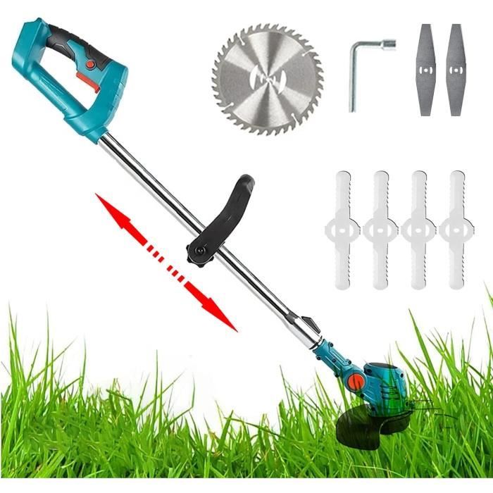 Taille-haie Sans Fil Compatible Makita 18V - Lame De 53 Cm, Moteur Brushless 200W, Léger Et Sécurisé
