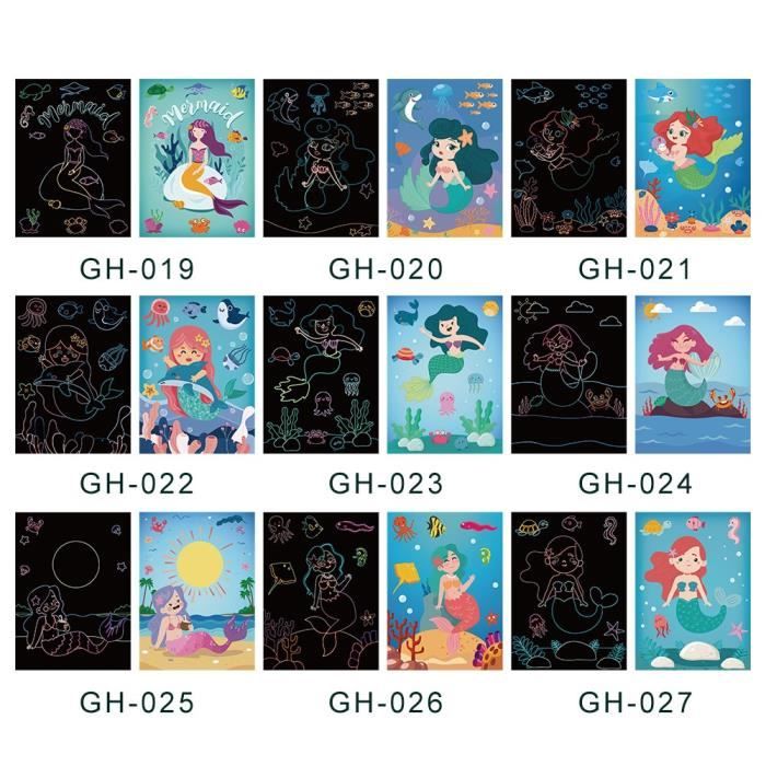 Peinture Magique Enfant Magic Puffy Paint Lot De 10 éponges à Dessin 3D