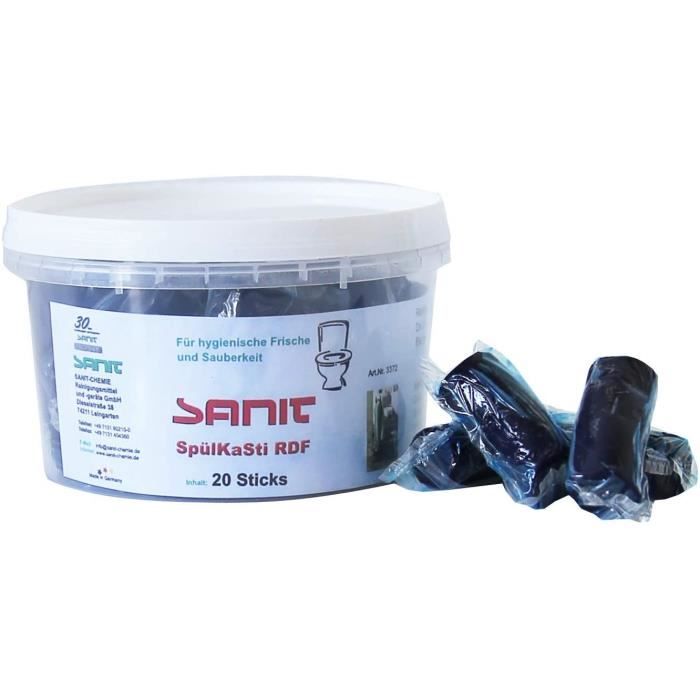 Sanit Lot De 20 Bâtonnets Bleus Pour Réservoir WC – Geberit Duofresh