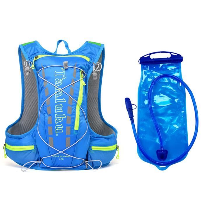 AONIJIE 5L Hydratation Gilet Eau Vessie Sac À Dos Randonnée En Plein