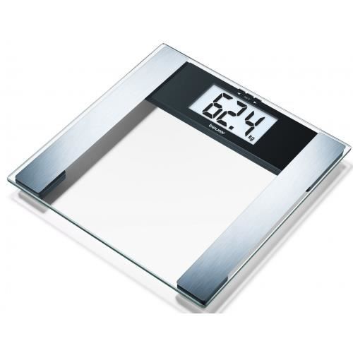 Pèse-personne impédancemètre en verre BEURER BG17 - Portée 150 kg - Adulte - Electronique