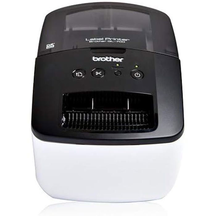 Imprimante thermique - BROTHER - QL-700 - Filaire - Rouleau 114 cm - Blanc