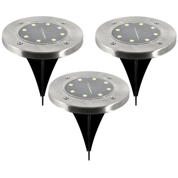 Spot encastrable GALIX G4525 Inox 8 LED SMD - vue 3