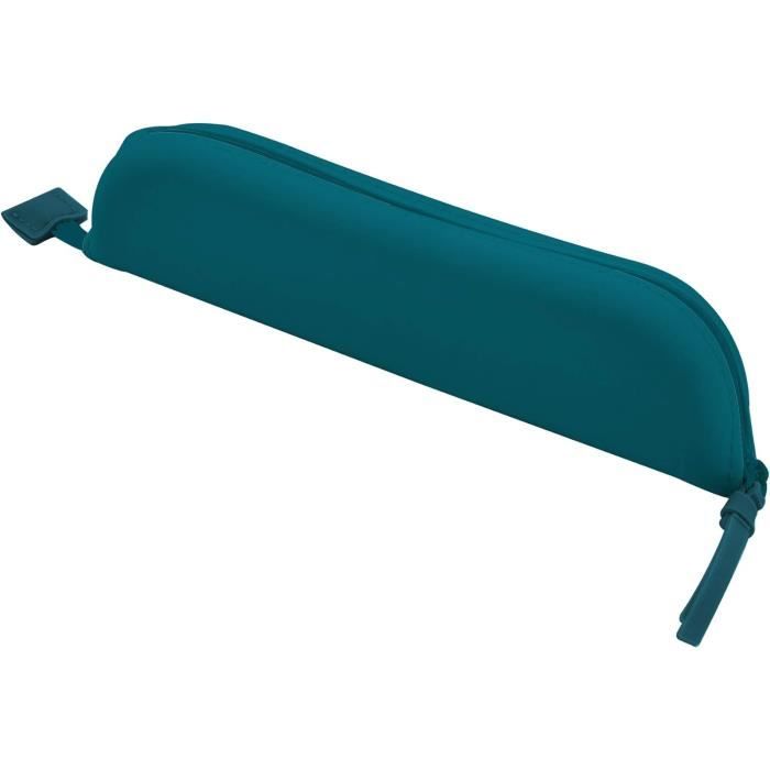 Trousse 2 En 1 En Silicone Souple Motif Chauve-souris - Porte-stylo De Bureau Et Trousse Portable - 7