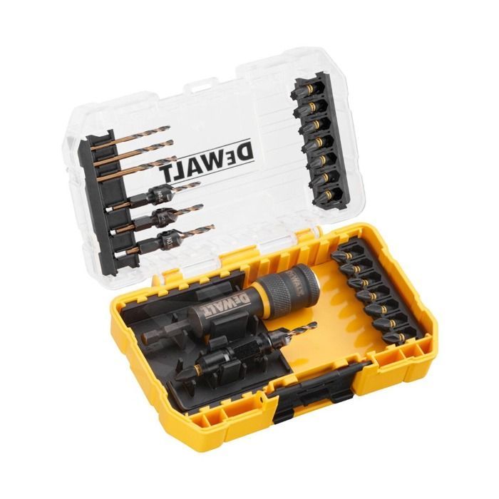 Set de forets et accessoires Flip and Drive Tough Case DEWALT DT70779T
