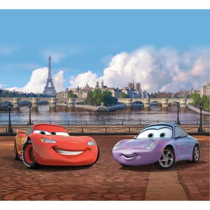 Disney Cars - Set de 2 Rideaux pour Chambre Enfant