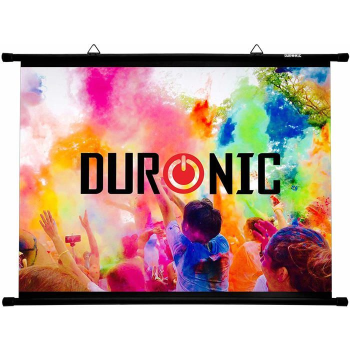 DURONIC Ecran De Projection De 40 Pouces 81 X 61cm Toile Pour Vid&eacute;oprojecteur De 102cm Home Cinema Tv  Bps40 4:3