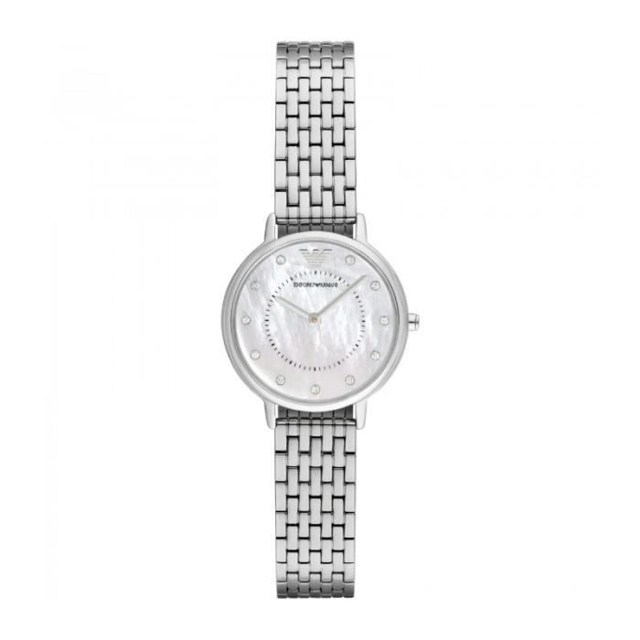 Emporio Armani - EMPORIO ARMANI MONTRE MÈRE-DE-PERLE DE TEMPS SEULE MONTRE CLASSIQUE AR2511