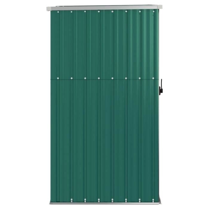 Abri à outils de jardin Fafeicy - Vert - 88x89x161 cm - Acier galvanisé