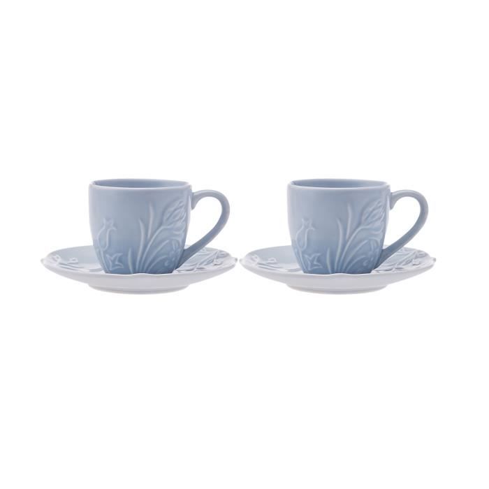 KARACA Saturn Lot de 12 tasses à café turques pour 6 personnes, or
