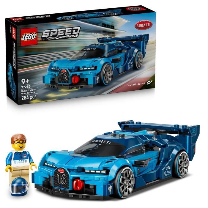 LEGO Speed Champions 77253 Hypercar Bugatti Vision GT - Jouet de Construction dès 9 ans
