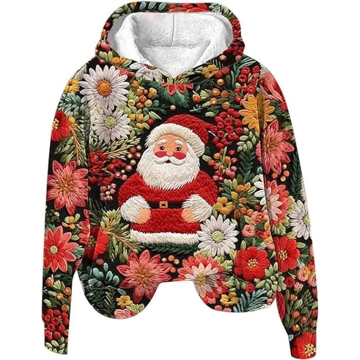 Pull Noël Femme Sweat A Capuche Noel Pull Moche Noel Pull Noel