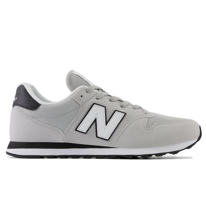 Chaussures Homme - NEW BALANCE - GM 500 - Gris - Lacets - Textile