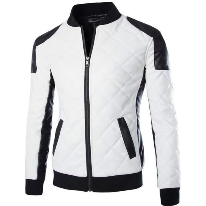 Veste Bomber Femme Minetom - Style Aviateur Vintage Matelassé - Coupe Courte Avec Fermeture éclair | Tissu Doux Mélange Coton