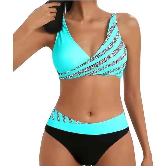 WYBD 2021 Nouveau Mode Maillot De Bain Femme 2 Pieces, Maillot De Bain