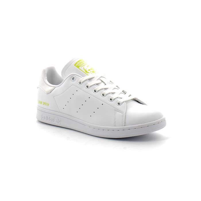 stan smith blanc jaune