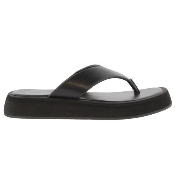 Tongs Pliables Homme/Femme - EVA Léger Et Antidérapant - Pour Voyage, Piscine, Plage - Noir Taille 43-44 - 9