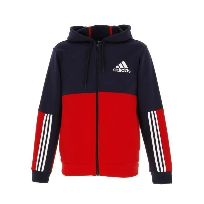 vestes sweats zippés capuche m cb fz hd - adidas