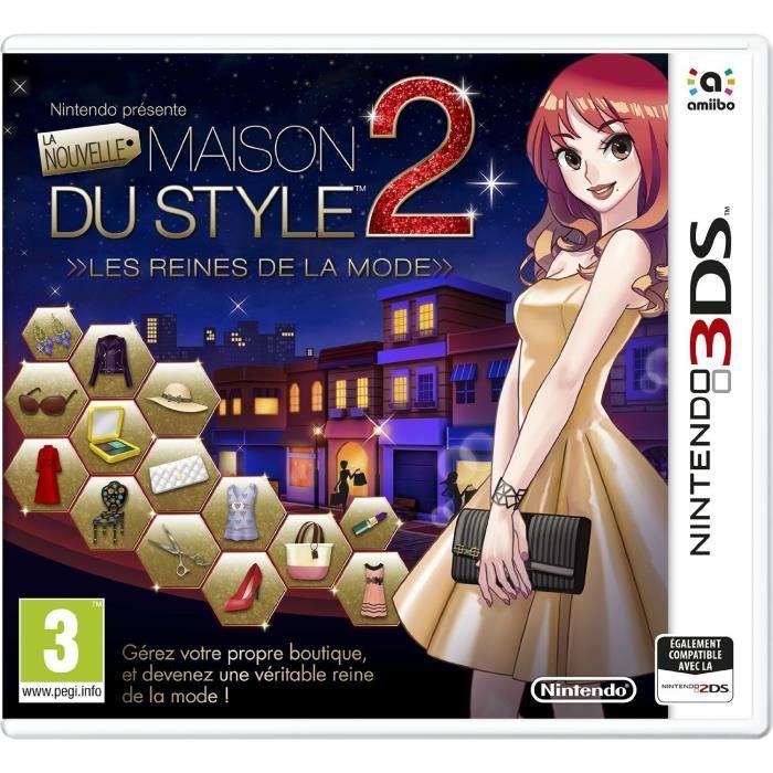 Nintendo La Nouvelle Maison Du Style 2 : Les Reines De La Mode Jeu 3DS