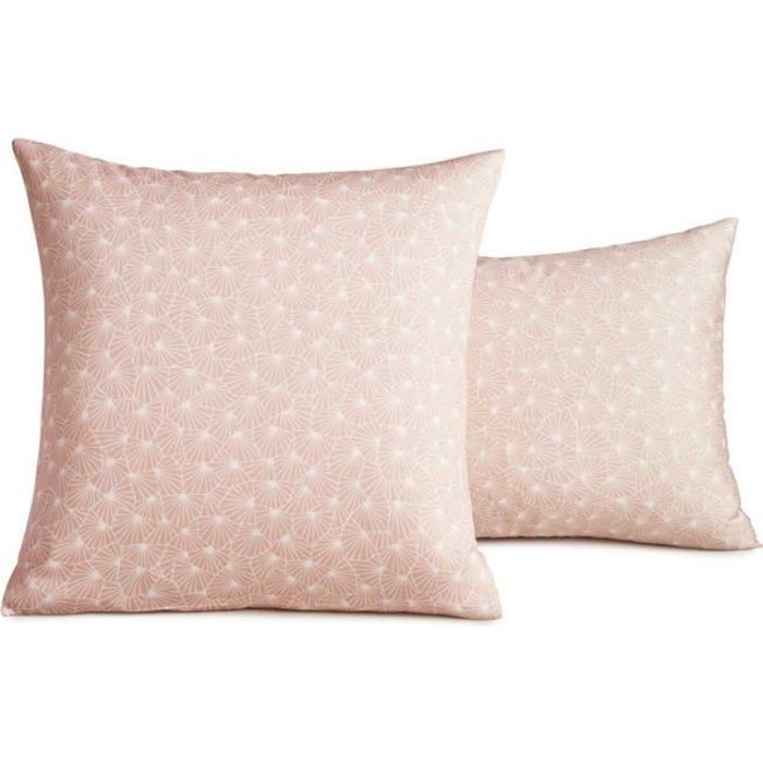 2 Little Marcel Taie doreiller Morgana 100/% Coton 65x65 cm Cm Bleu Marine