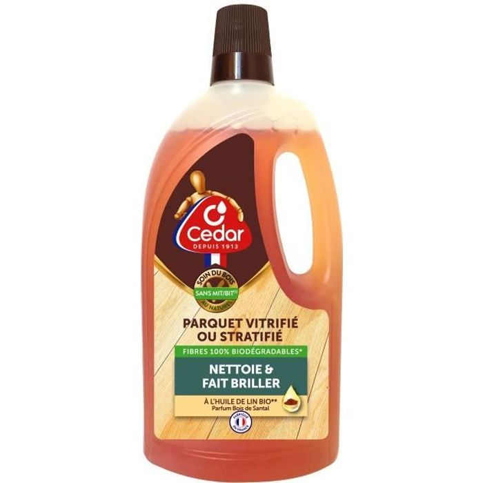 O’CEDAR Nettoyant pour parquet - Huile de Lin - 1 L