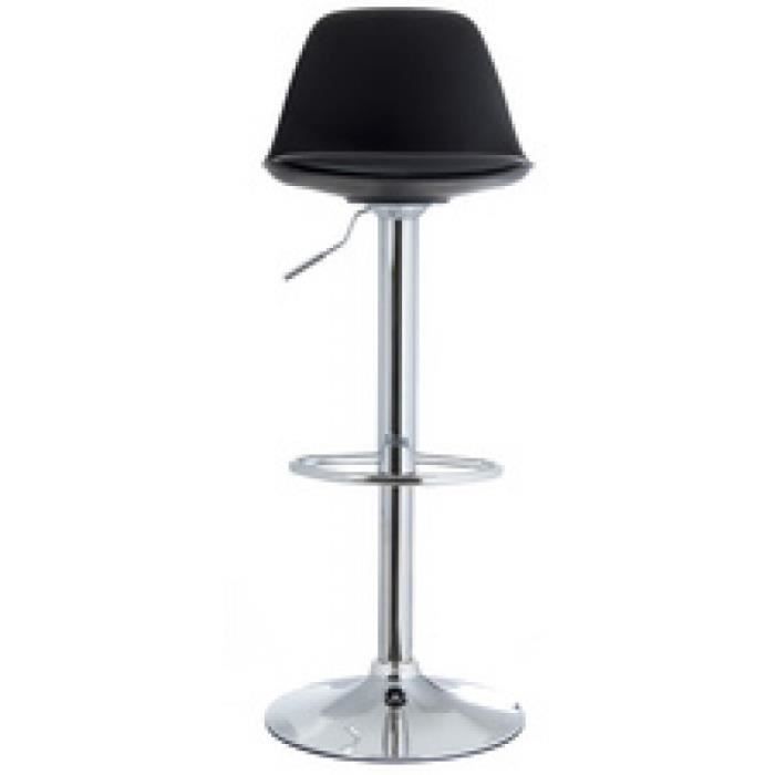 Chaise de bar - PAPERFLOW - BOBBA - Ensemble de 2 - Couleur Noir - Intérieur Chaise de bar - PAPERFLOW - BOBBA - Ensemble de 2 - Couleur Noir - Intérieur