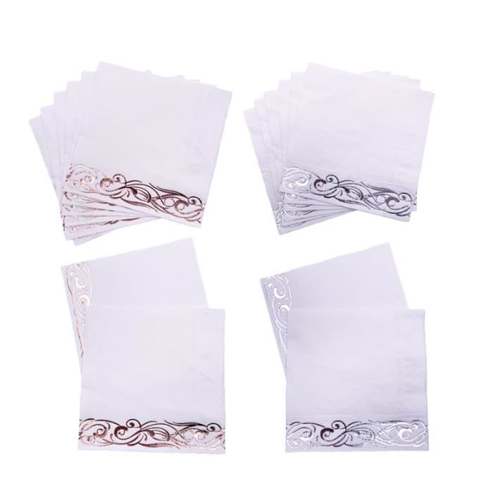 Procos 90859 Serviettes L.O.L. 33x33cm - 20 Pièces, 1 Packung, Rose, Taille Unique
