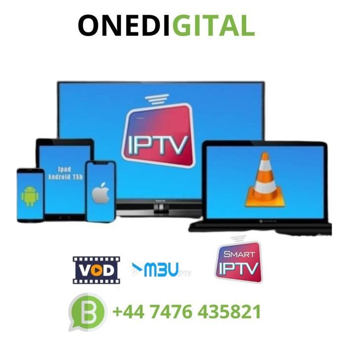 Abonnement IPTV Premium 12 mois pour Smart TV - Cdiscount TV Son Photo