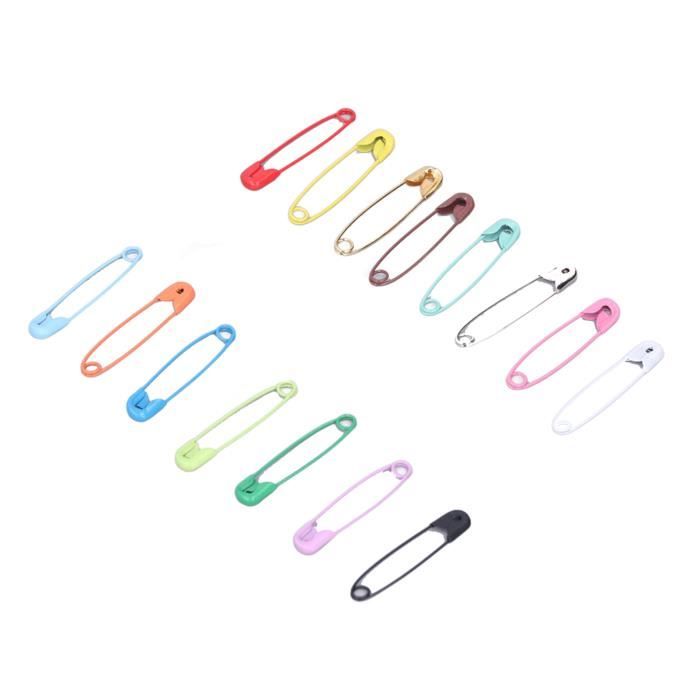 Lot De 10 épingles De Sécurité Auto-adhésives 22mm - Bar Badge Pins - Blanc - Marque Uxcell