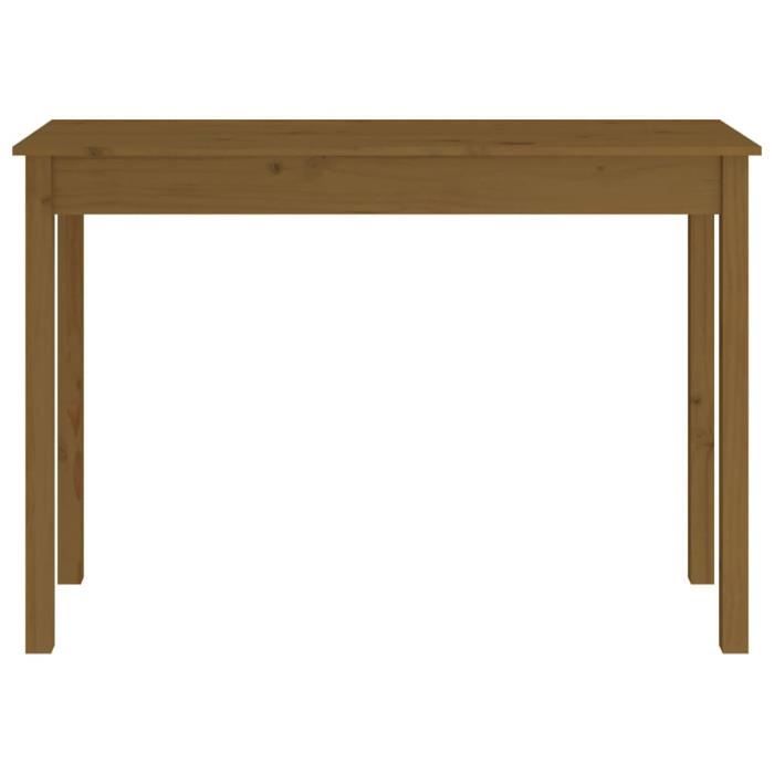 Table console - table d'appoint blanc 110x40x75 cm bois massif de pin