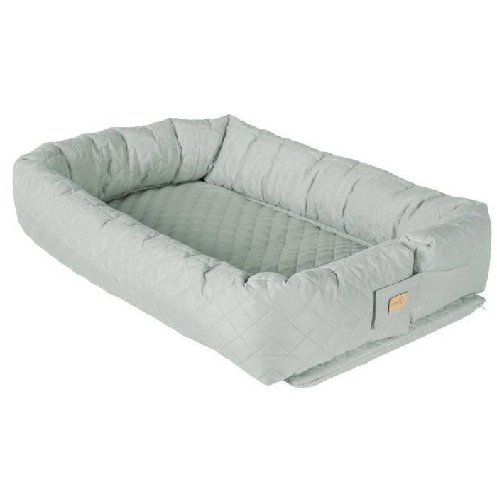 Nid dange 3-en-1 - ROBA - Lit de voyage tour de lit ou matelas à langer - Vert givré
