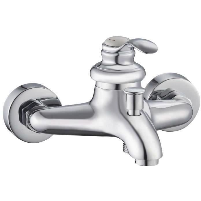Mitigeur bain douche ROUSSEAU BYRON cartouche céramique laiton aérateur