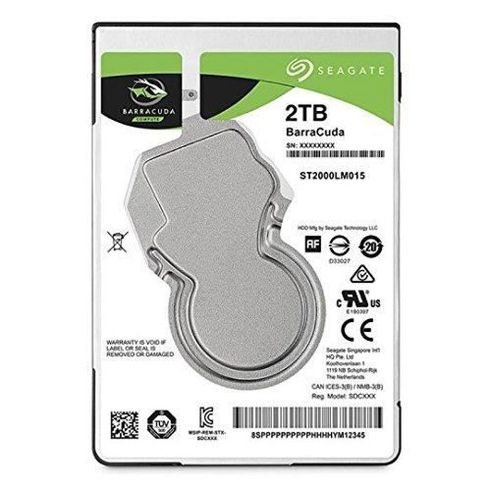 Disque Dur Interne SEAGATE ST2000LM015 SATA III 25 pouces