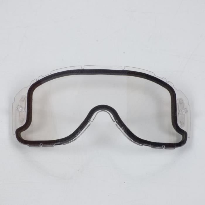 Écran simple jaune pour masque lunette cross Smith Sonic moto