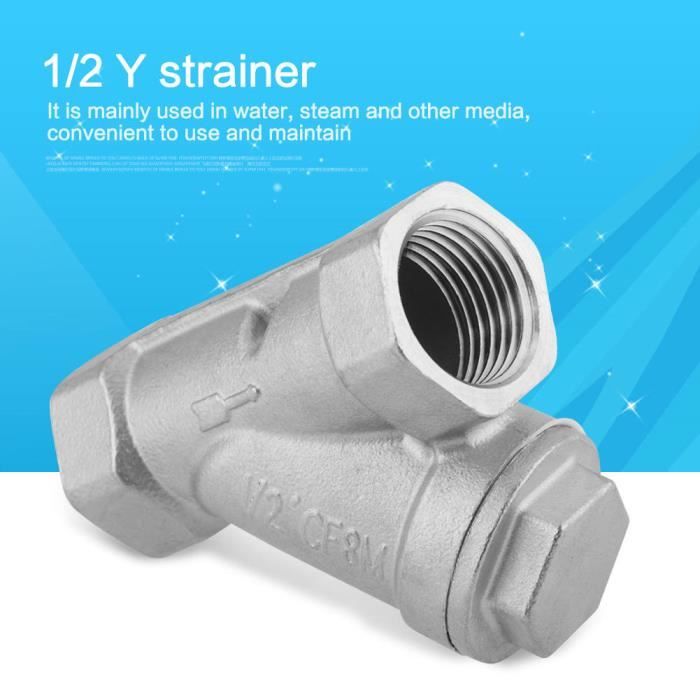 Filtre De Tuyau D'Arrosage G3/4 – Transparent, Écran Inox 304, Anti-Impuretés, Pour Pompe à Eau Et Jardin