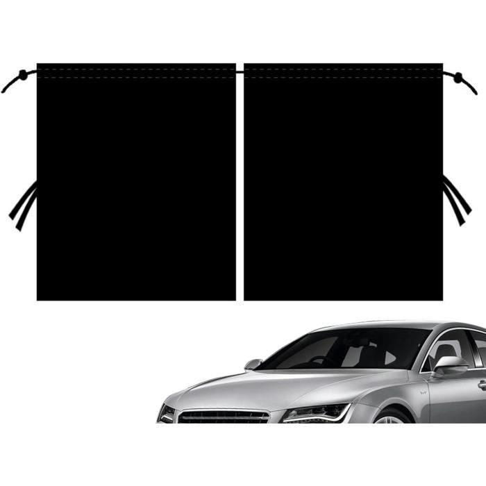 3 Rideaux Magnétiques Pour Voiture - Protection Intimité Et Soleil - Camping Et Voyage