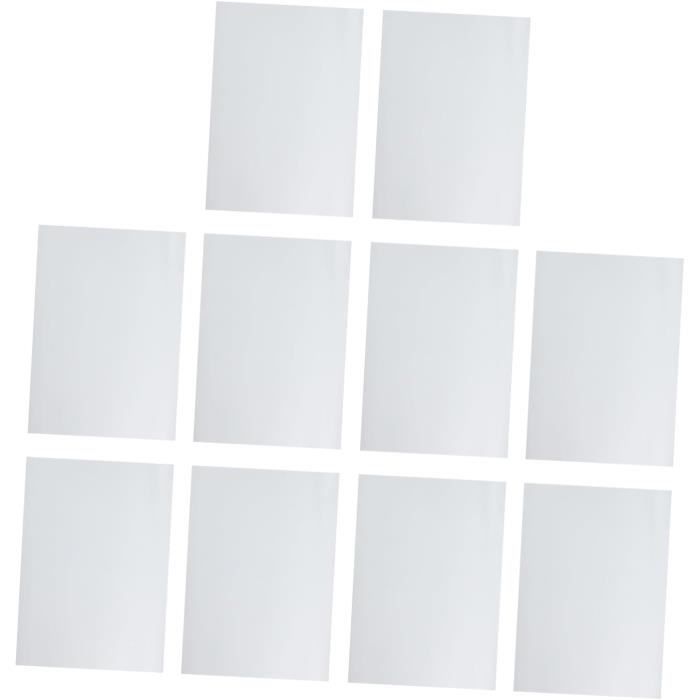 Feuille Magnétique Souple MagFlex A4 Blanc Brillant - Aimant PVC Pour Créations Et Affichage