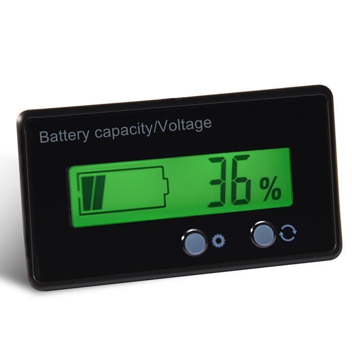 Compteur De Puissance CC Testeur De Puissance Multifonctionnel Avec Reglage Du Retroeclairage Grand Ecran Convient Aux Systemes Denergie Solaire 0 A 60v100a 90512576