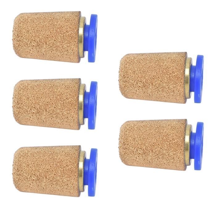Lot De 10 Silencieux D'échappement D'air G1/8 - Pour Cylindres, électrovannes Pneumatiques - Réduction Bruit