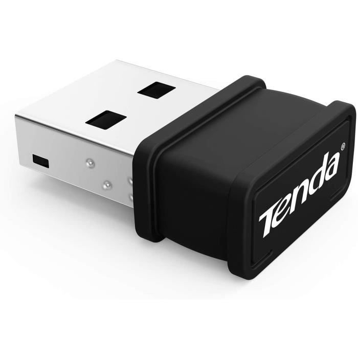 TENDA CLÉ WiFi 150Mbps, Plug&Play, USB 2.0 WIFI, Adaptateur USB.