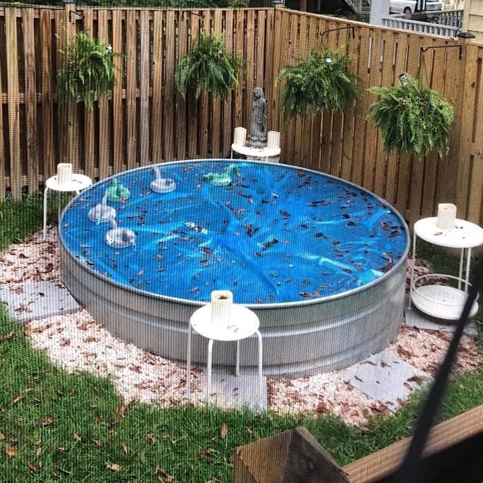 Bâches Bulles Piscine Couverture Chauffante Solaire Ronde Pour Couverture De Piscine, À Toute