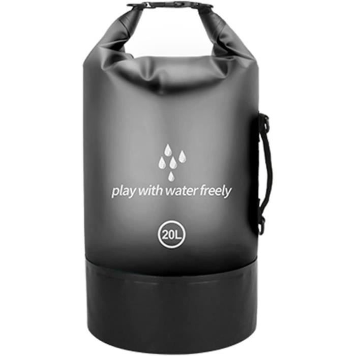 Sac Étanche Imperméable Léger 3 Paquets 2L 5L 10L Gardez l'équipement propre et sec,Sac Sec Petit Grand pour Kayak,Plage,Rafting,Randonnée, Natation,Camping,Canoe,Ski,Planche à neige (Bleu
