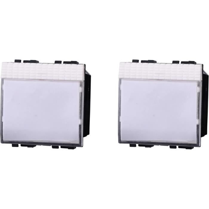 Bouton De Sonnette Antaria Blanc - Zenitech