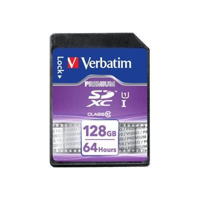 Verbatim Premium - Carte mémoire flash - 128 Go -…