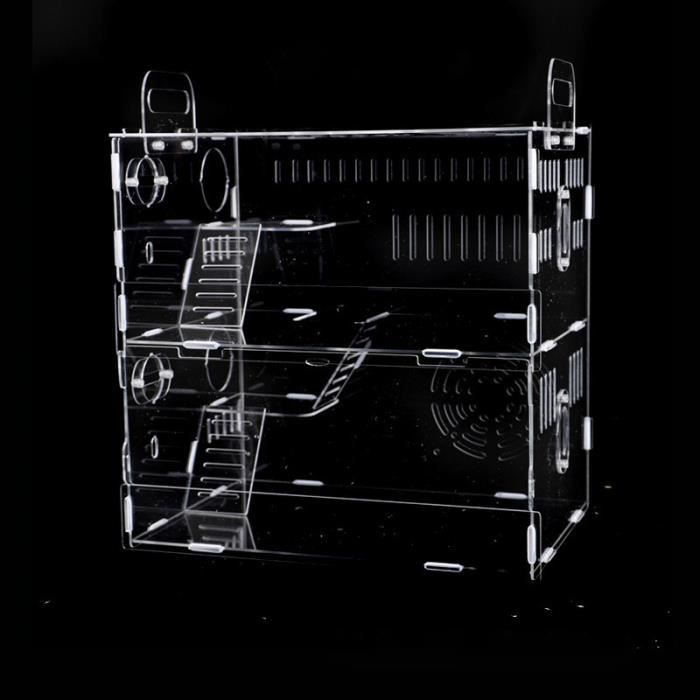 Meilleurs prix pour VGEBY Cage Hamster Double Couche Transparente en Acrylique