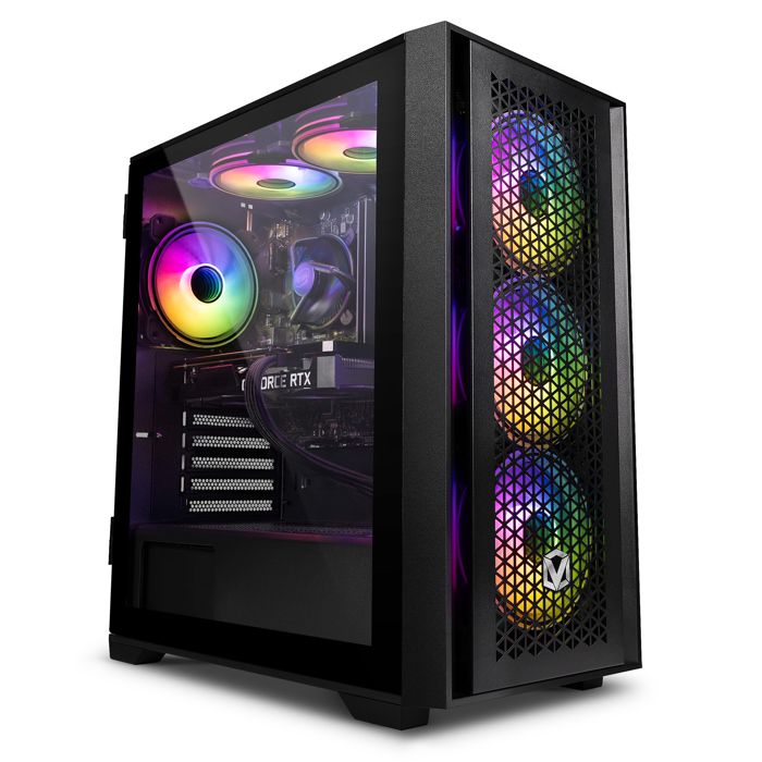 Vibox II-41 PC Gamer – Intel i5 10400F – RTX 4060 8Go – 16Go RAM – 1To NVMe SSD – Win11 – WiFi
